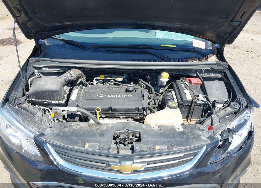 2018 CHEVROLET SONIC LT AUTO VIN: 1G1JD5SH6J4109686
