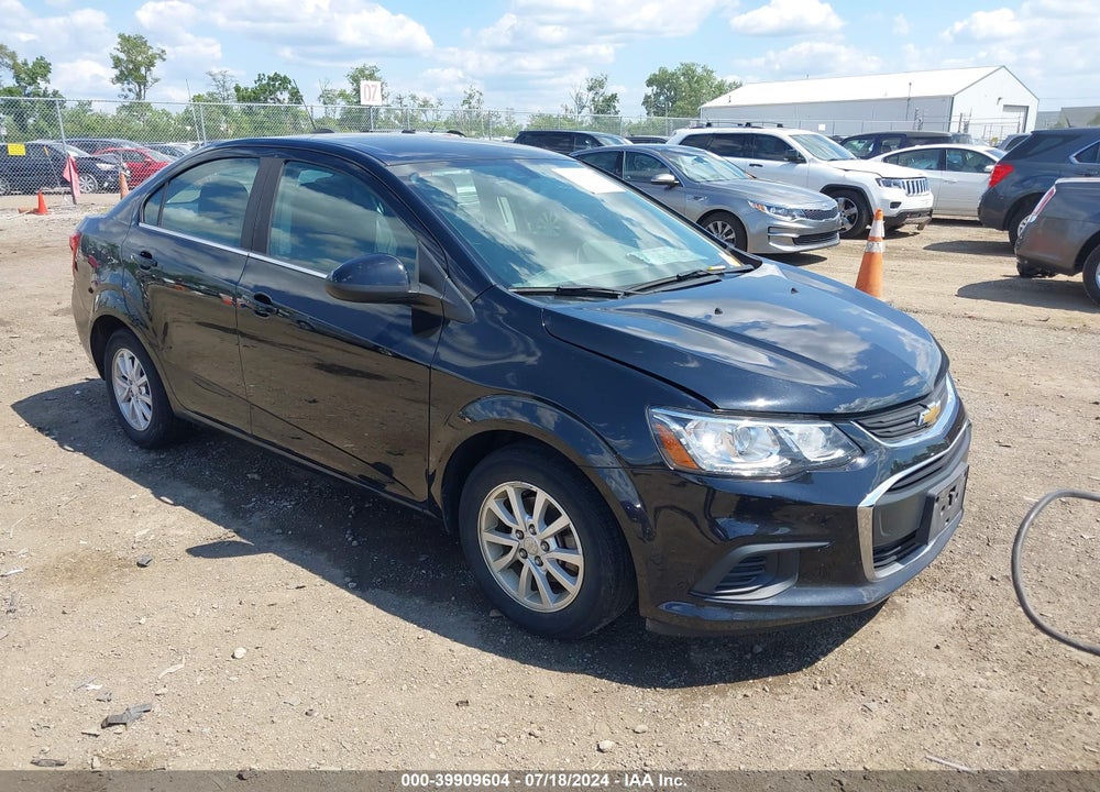 2018 CHEVROLET SONIC LT AUTO VIN: 1G1JD5SH6J4109686