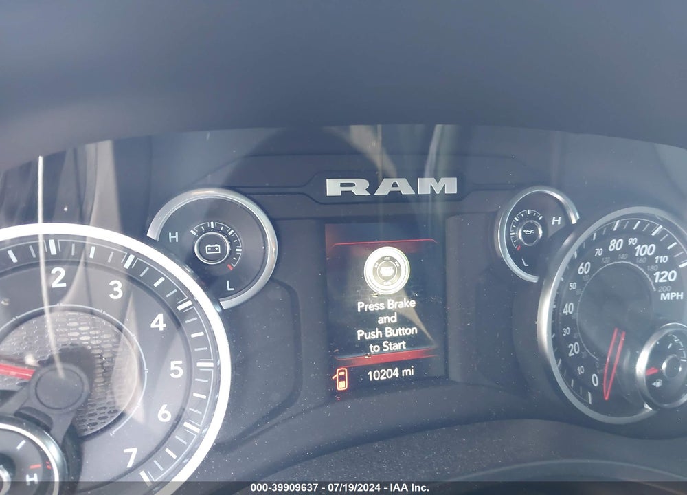 2024 RAM 1500 LONE STAR 4X2 5'7 BOX VIN: 1C6RREFT0RN191700