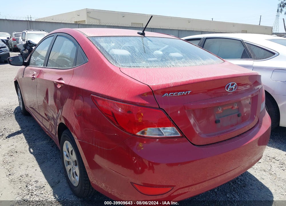 2015 HYUNDAI ACCENT GLS VIN: KMHCT4AE7FU888197