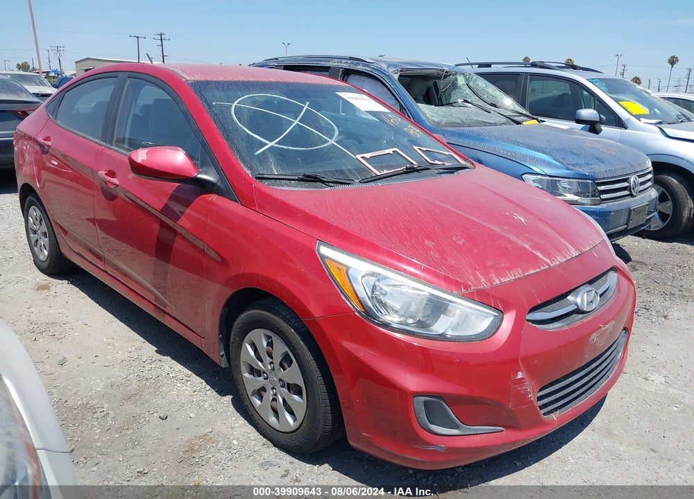 2015 HYUNDAI ACCENT GLS VIN: KMHCT4AE7FU888197