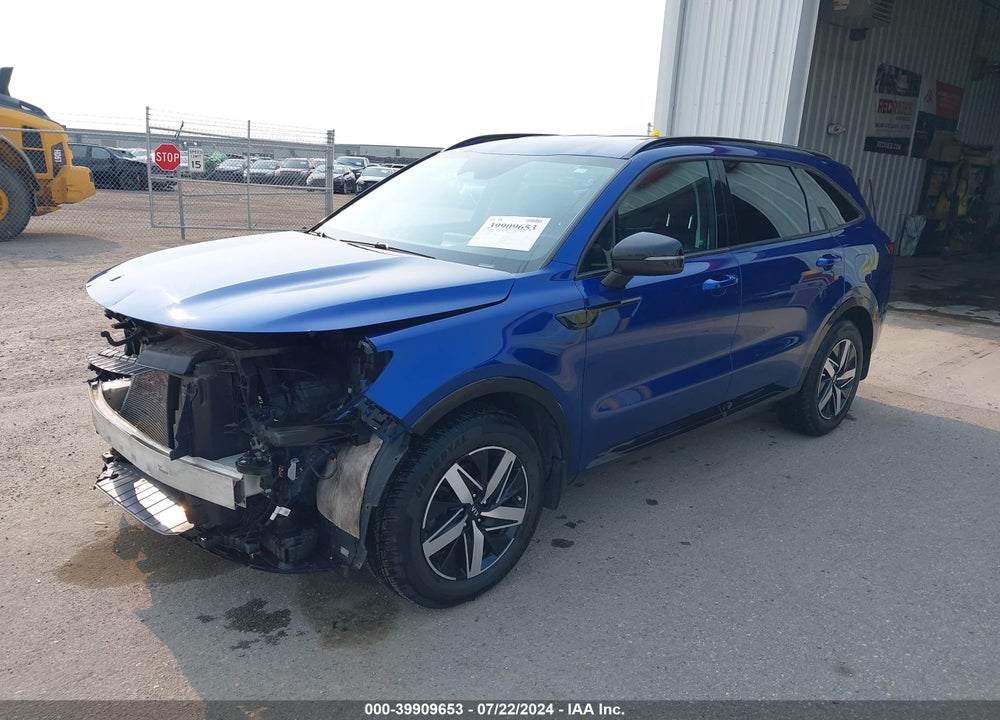 2021 KIA SORENTO S VIN: 5XYRL4LC8MG055792