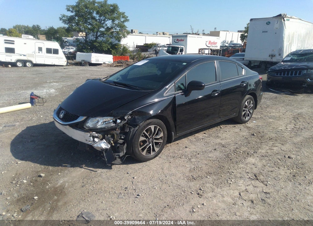 2014 HONDA CIVIC EX VIN: 2HGFB2F81EH560367