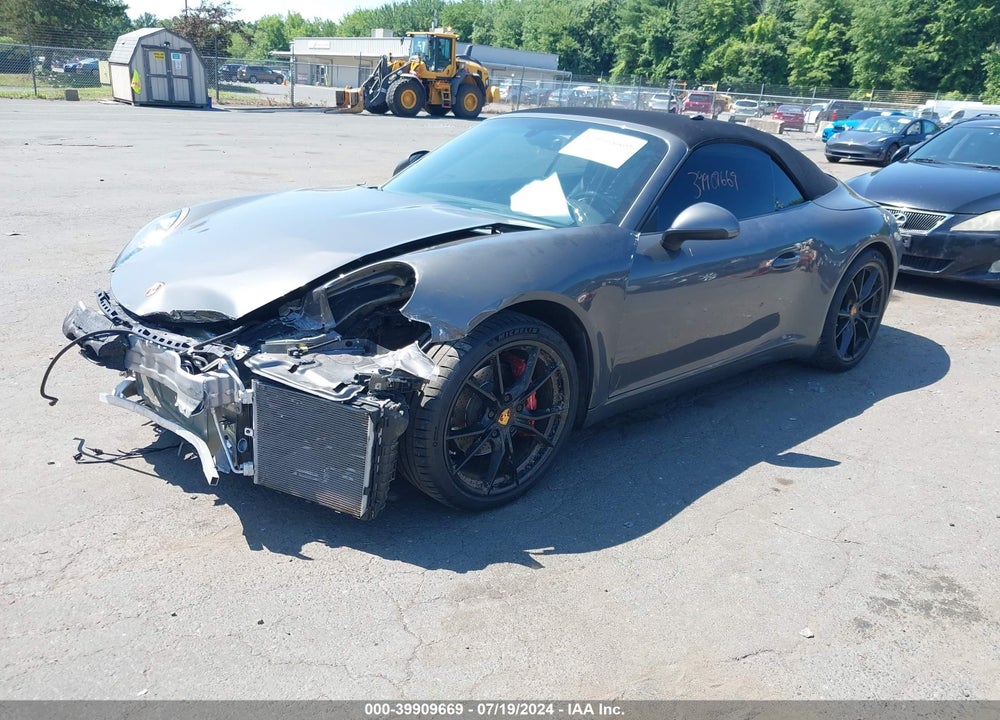 2017 PORSCHE 911 CARRERA VIN: WP0CA2A92HS142059