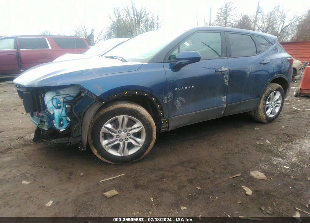 2022 CHEVROLET BLAZER FWD 2LT VIN: 3GNKBCR43NS212747