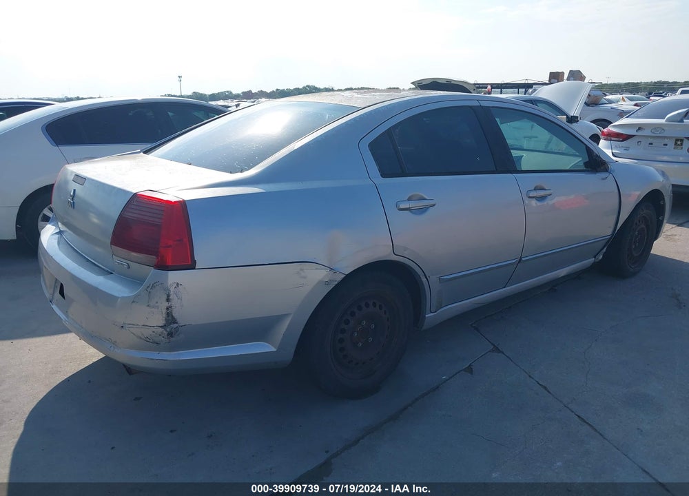 2004 MITSUBISHI GALANT ES VIN: 4A3AB36F44E127691