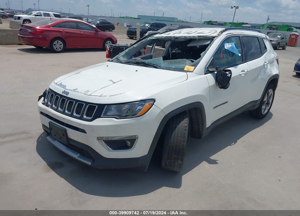 2020 JEEP COMPASS LIMITED FWD VIN: 3C4NJCCB2LT234911