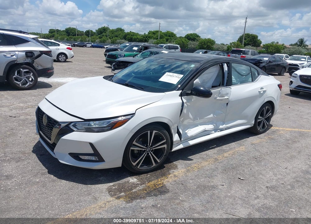 2021 NISSAN SENTRA SR XTRONIC CVT VIN: 3N1AB8DV3MY296049