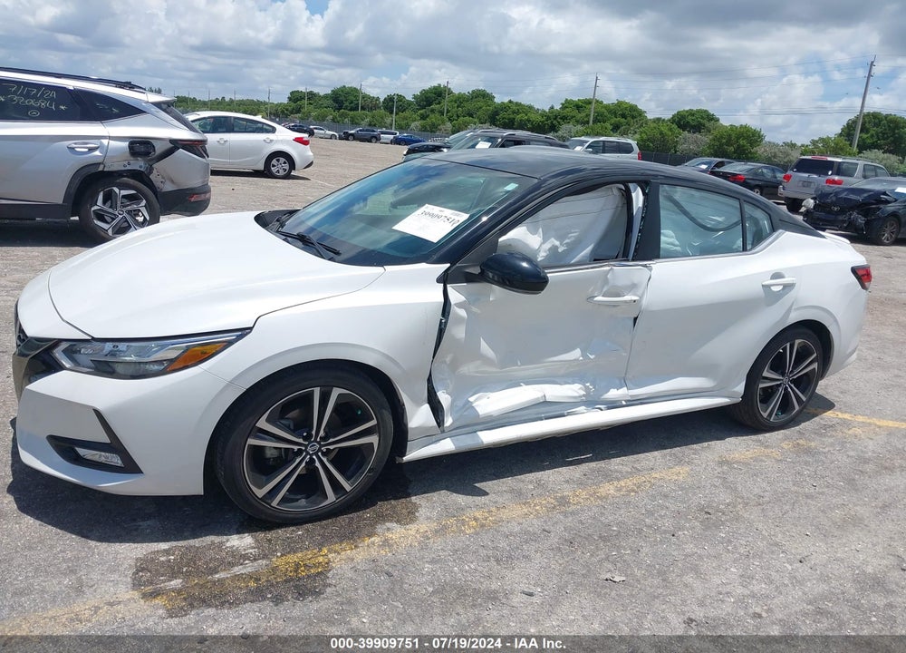 2021 NISSAN SENTRA SR XTRONIC CVT VIN: 3N1AB8DV3MY296049