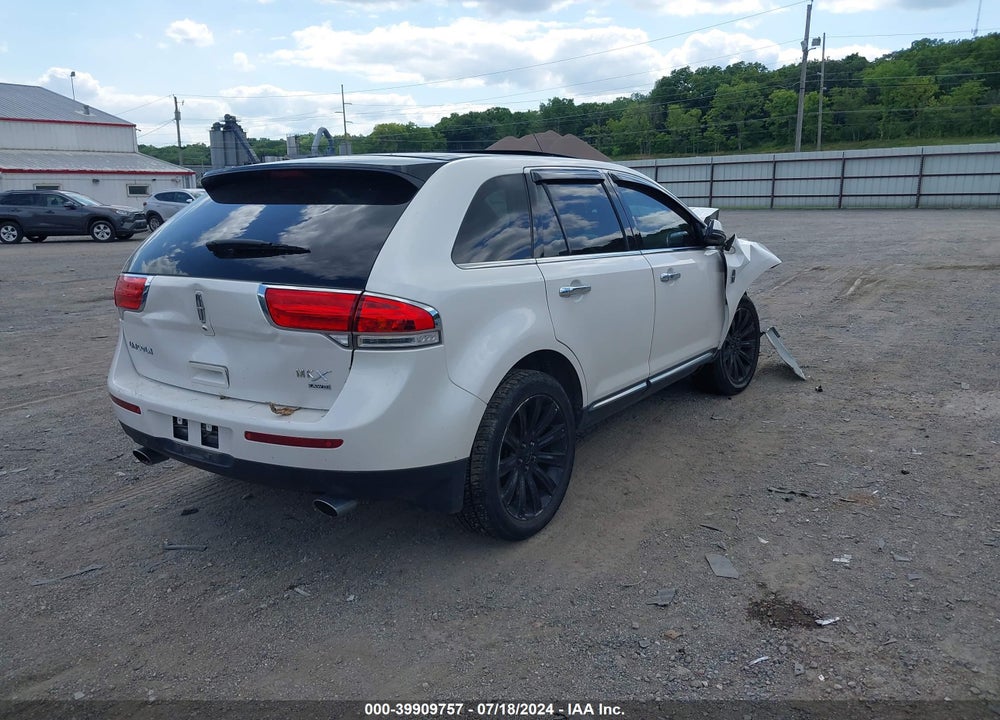 2013 LINCOLN MKX VIN: 2LMDJ8JK4DBL11092