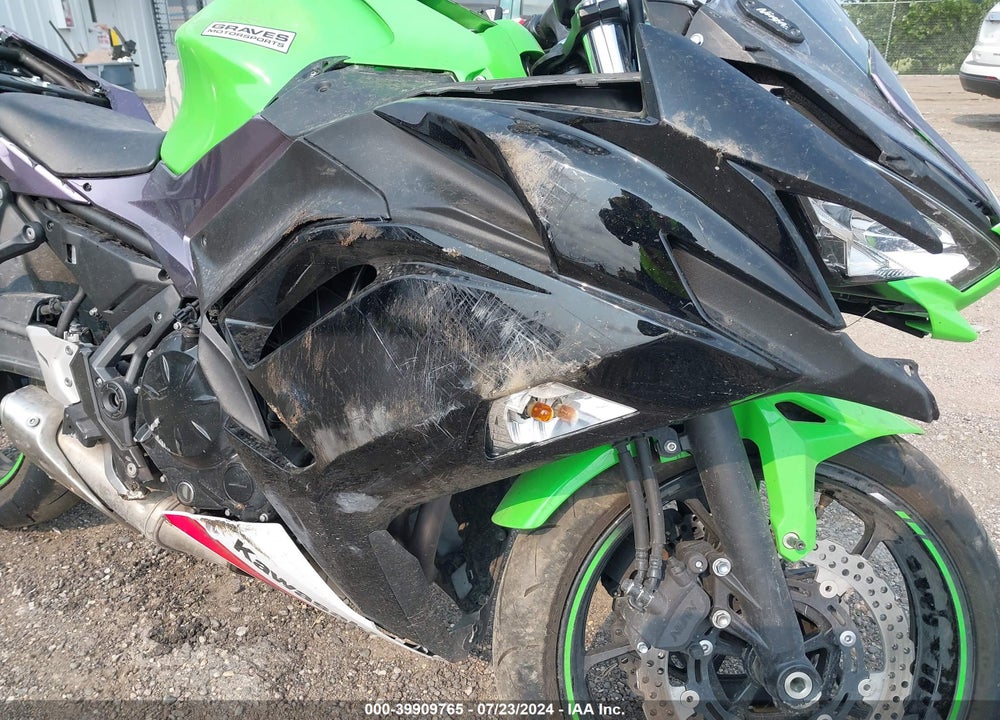 2022 KAWASAKI EX650 N VIN: ML5EXEN19NDA72361