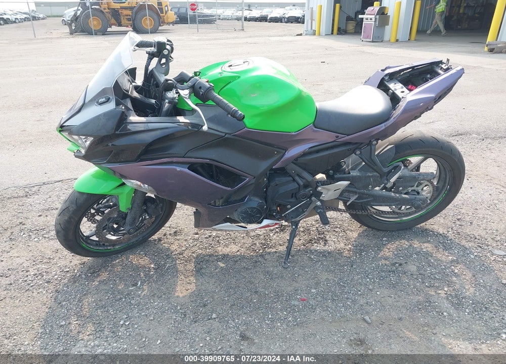 2022 KAWASAKI EX650 N VIN: ML5EXEN19NDA72361