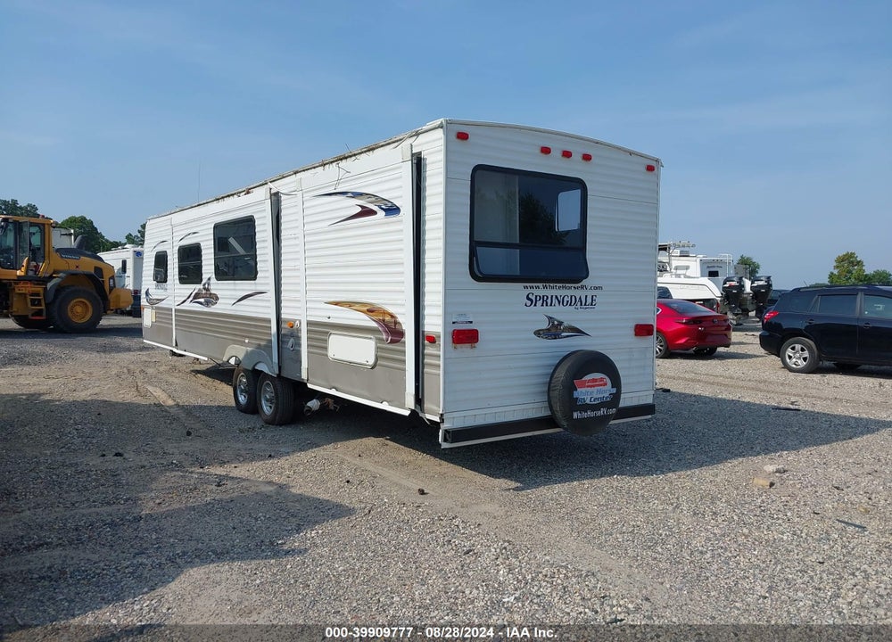 2010 KEYSTONE TRAVEL TRAILER VIN: 4YDT30321A3103300