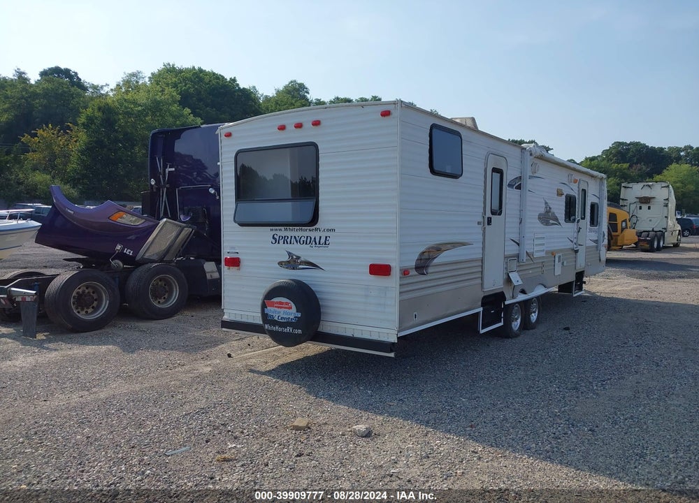 2010 KEYSTONE TRAVEL TRAILER VIN: 4YDT30321A3103300