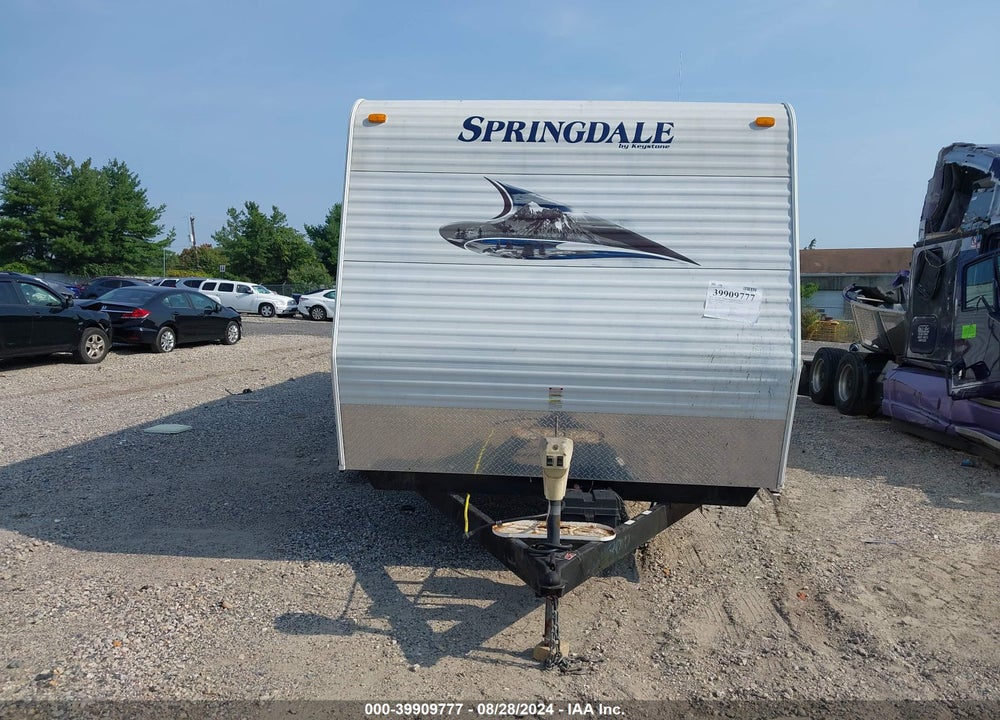 2010 KEYSTONE TRAVEL TRAILER VIN: 4YDT30321A3103300