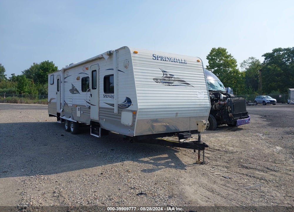 2010 KEYSTONE TRAVEL TRAILER VIN: 4YDT30321A3103300