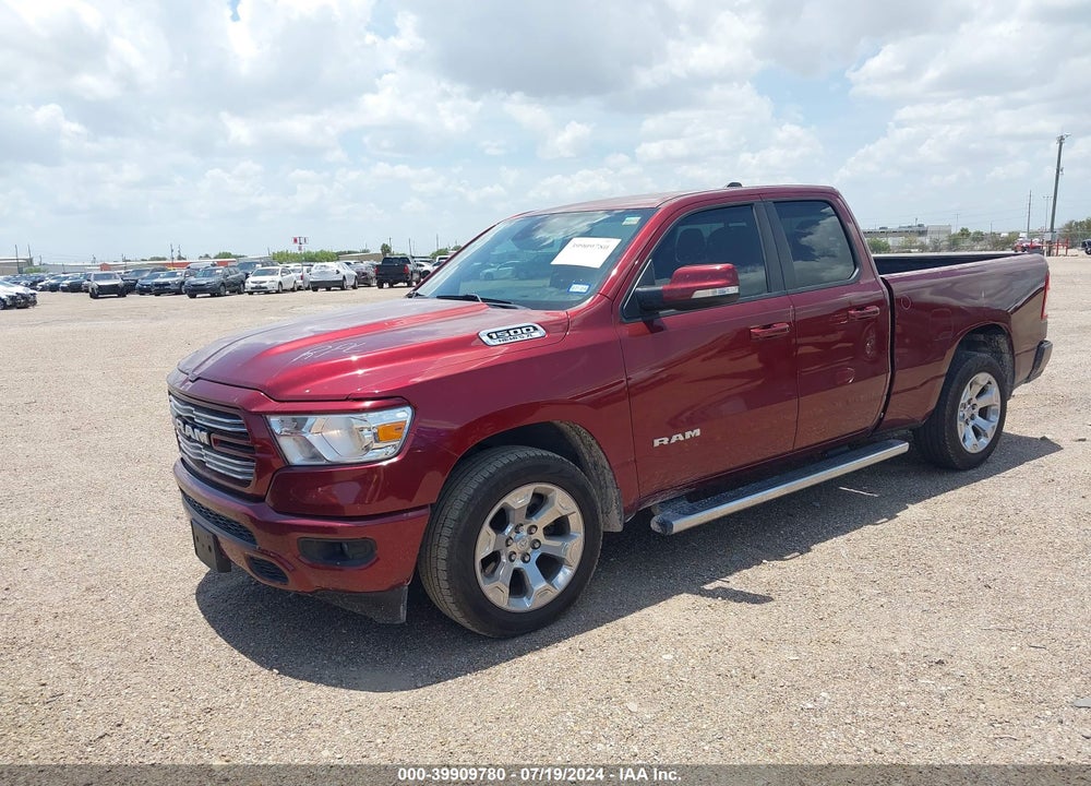 2021 RAM 1500 LONE STAR QUAD CAB 4X2 6'4 BOX VIN: 1C6RREBT2MN801983