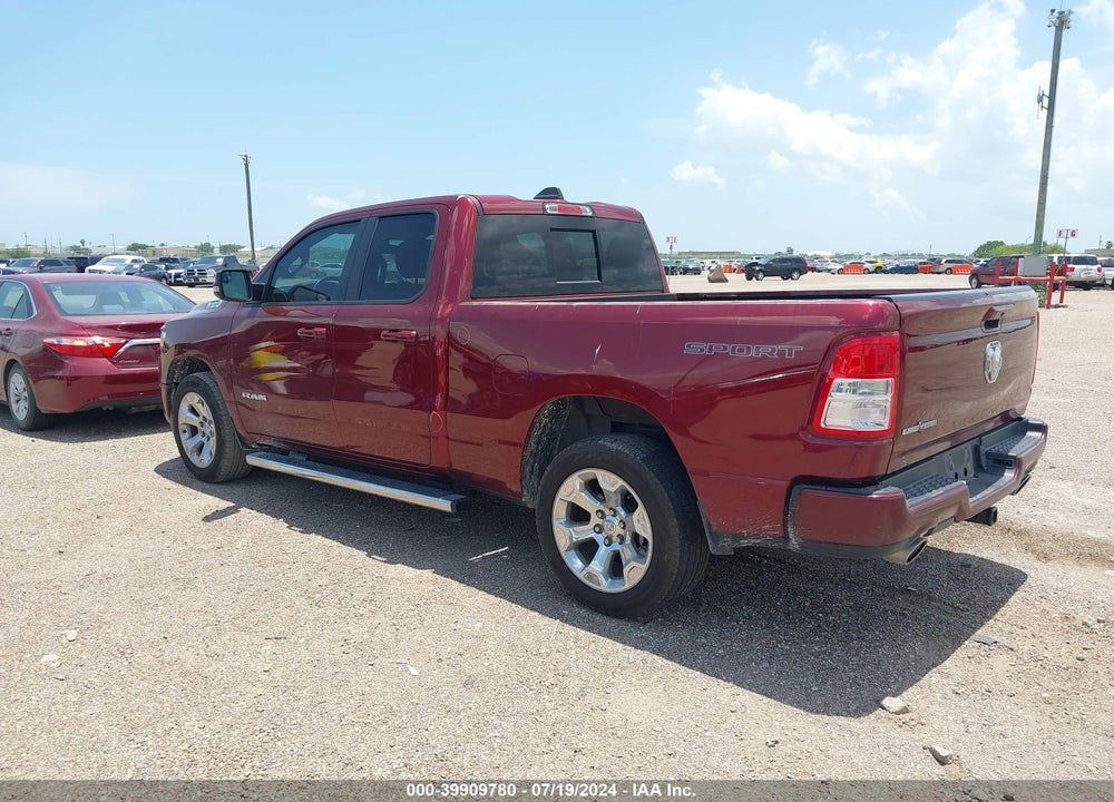 2021 RAM 1500 LONE STAR QUAD CAB 4X2 6'4 BOX VIN: 1C6RREBT2MN801983