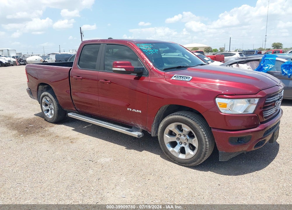 2021 RAM 1500 LONE STAR QUAD CAB 4X2 6'4 BOX VIN: 1C6RREBT2MN801983