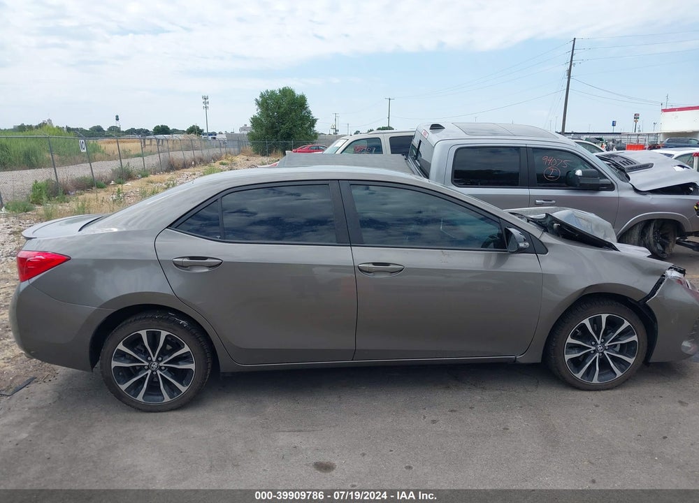 2018 TOYOTA COROLLA SE VIN: 5YFBURHE2JP780947