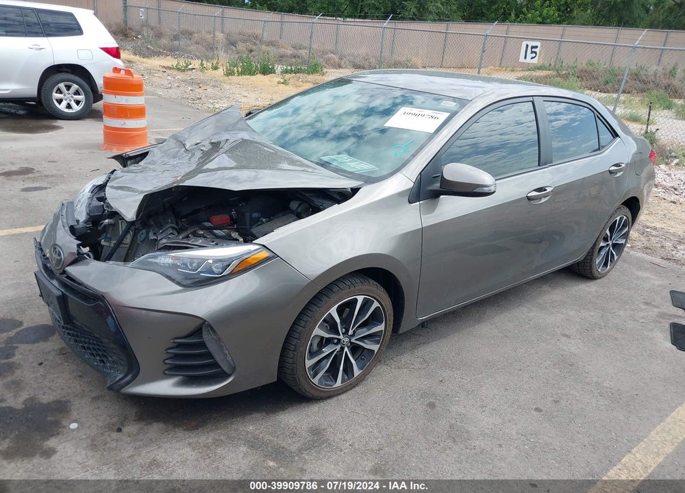2018 TOYOTA COROLLA SE VIN: 5YFBURHE2JP780947
