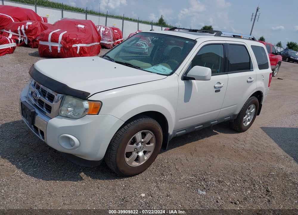 2010 FORD ESCAPE LIMITED VIN: 1FMCU9E7XAKD39958
