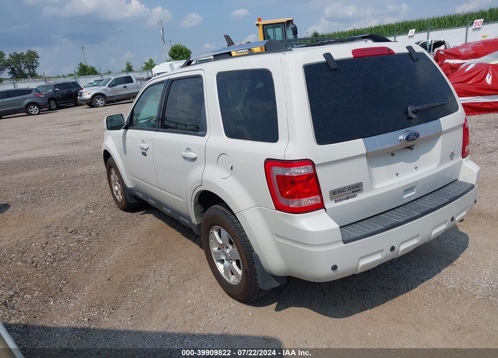 2010 FORD ESCAPE LIMITED VIN: 1FMCU9E7XAKD39958