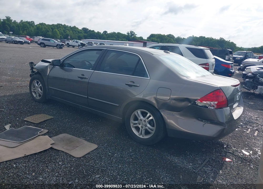 2007 HONDA ACCORD 2.4 EX VIN: 1HGCM56887A082576