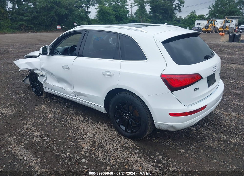 2015 AUDI Q5 2.0T PREMIUM VIN: WA1CFAFP8FA102729