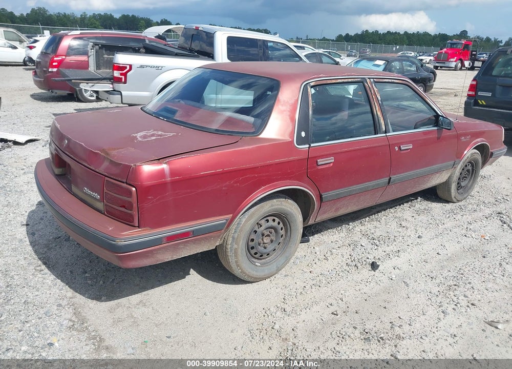1992 OLDSMOBILE CUTLASS CIERA S VIN: 1G3AL54N7N6375001