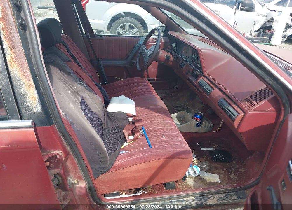 1992 OLDSMOBILE CUTLASS CIERA S VIN: 1G3AL54N7N6375001