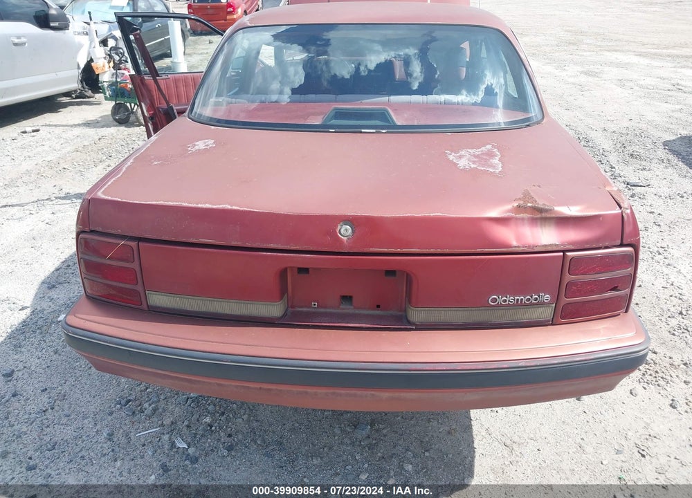 1992 OLDSMOBILE CUTLASS CIERA S VIN: 1G3AL54N7N6375001
