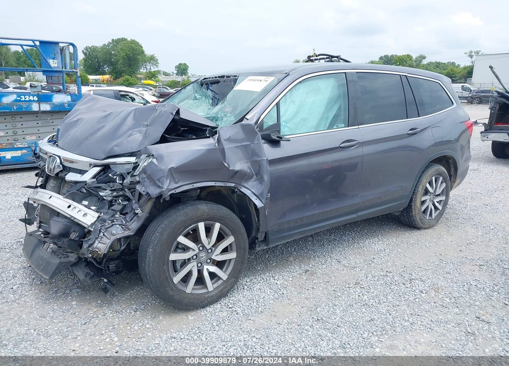 2019 HONDA PILOT EX VIN: 5FNYF5H37KB032994