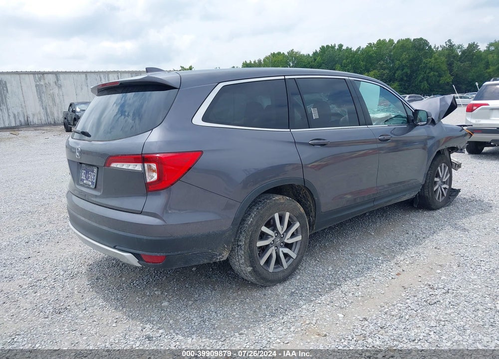 2019 HONDA PILOT EX VIN: 5FNYF5H37KB032994