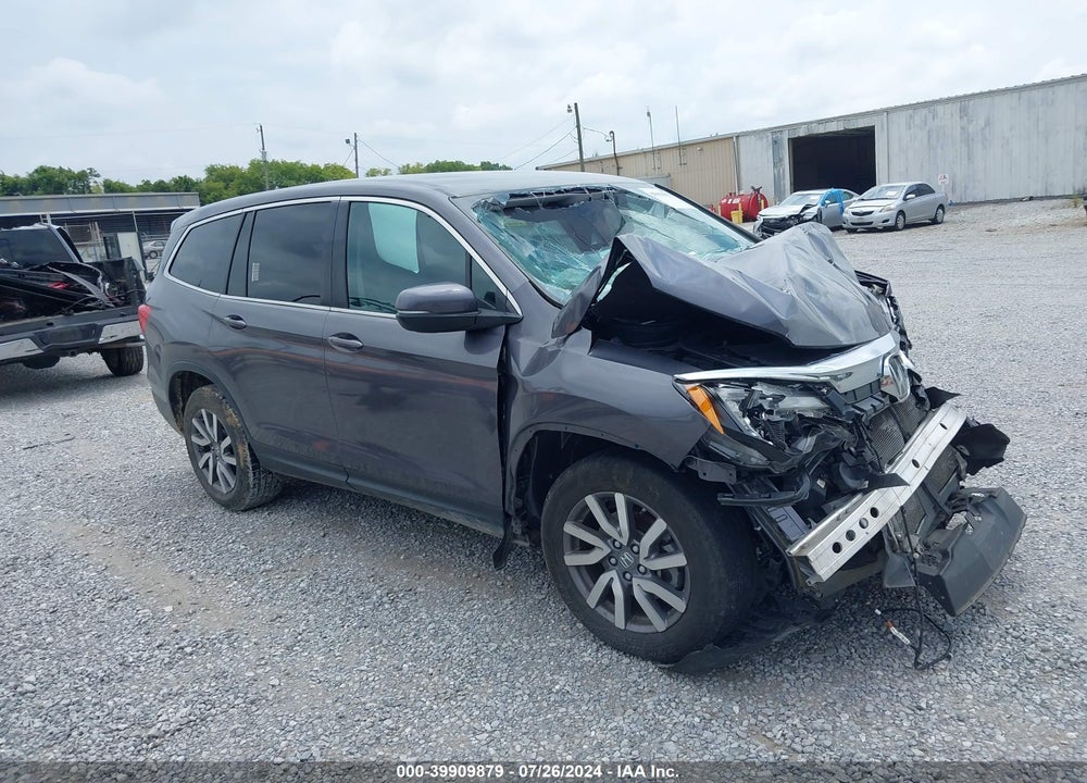2019 HONDA PILOT EX VIN: 5FNYF5H37KB032994