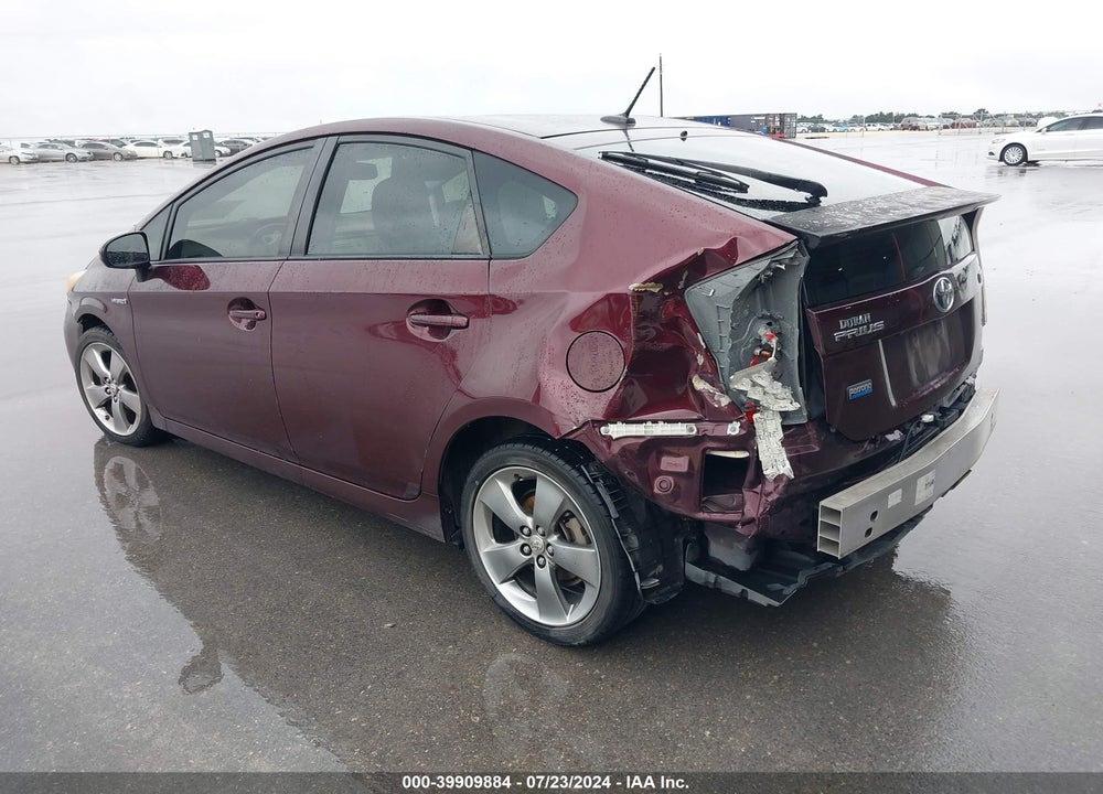 2013 TOYOTA PRIUS THREE SE VIN: JTDKN3DU6D5610759