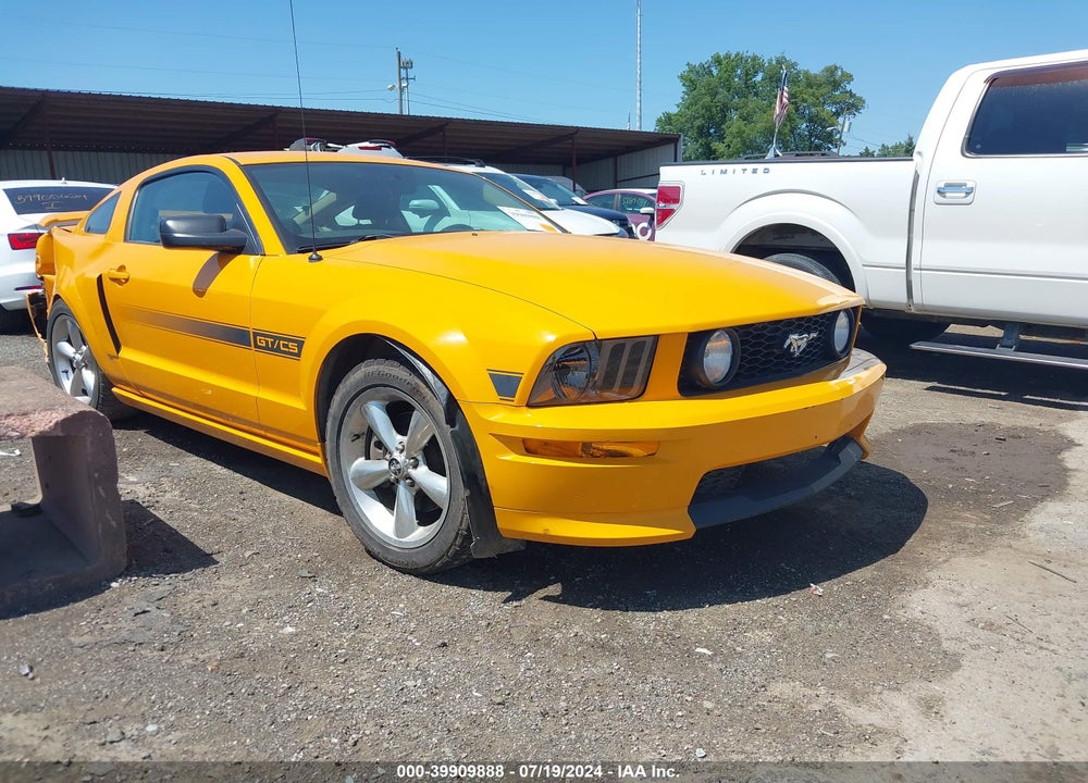 2008 FORD MUSTANG GT DELUXE/GT PREMIUM VIN: 1ZVHT82H185128075