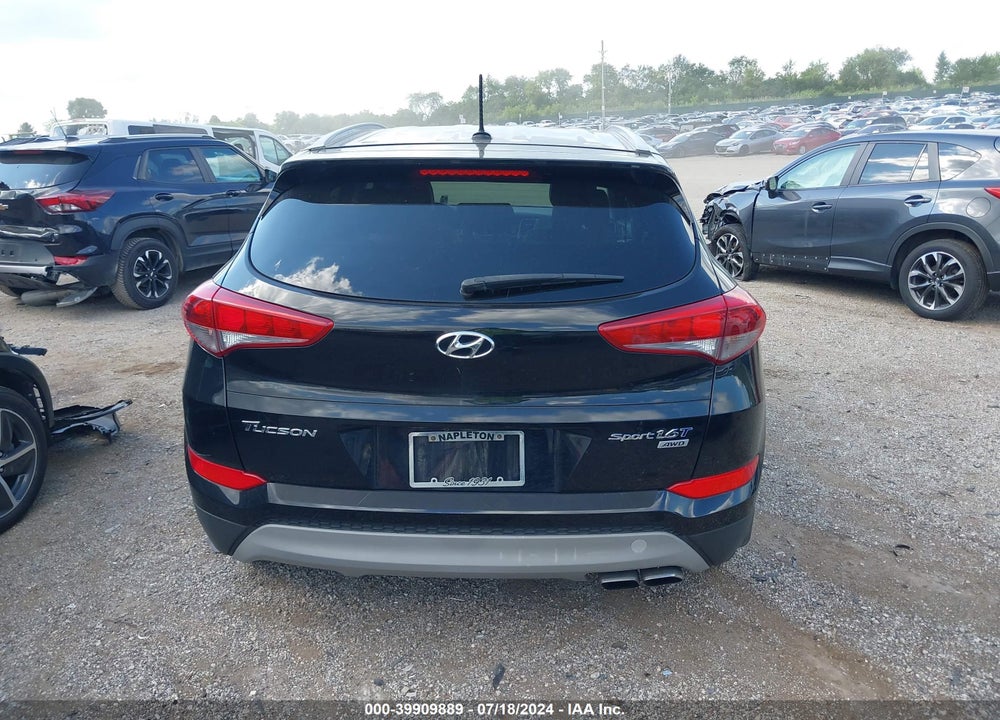 2017 HYUNDAI TUCSON SPORT VIN: KM8J3CA20HU369728