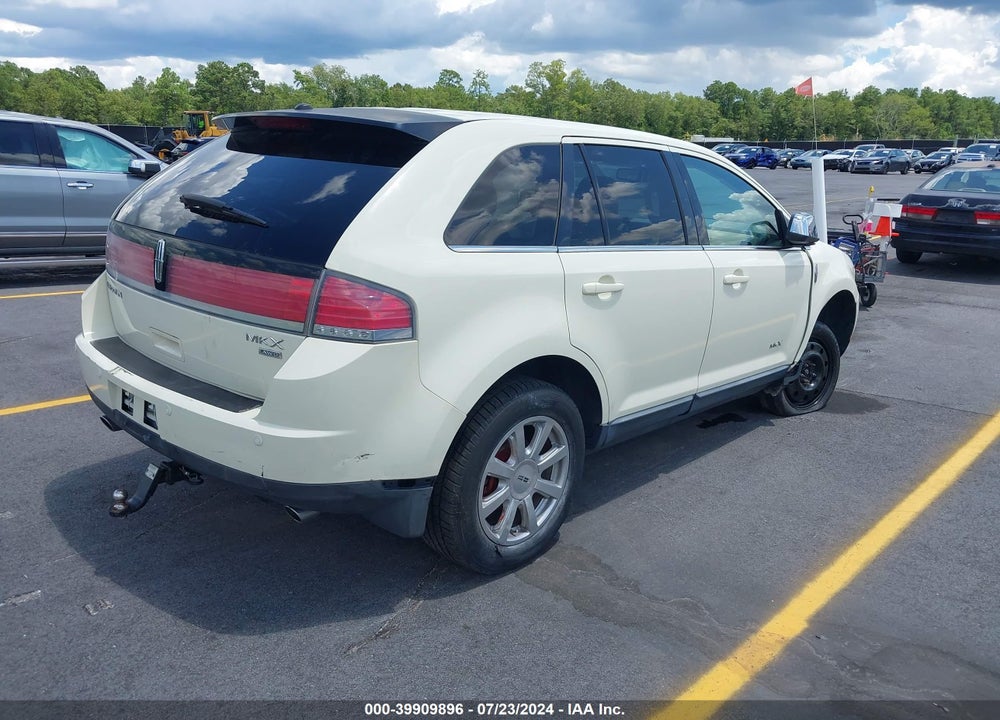 2008 LINCOLN MKX VIN: 2LMDU88C08BJ37386
