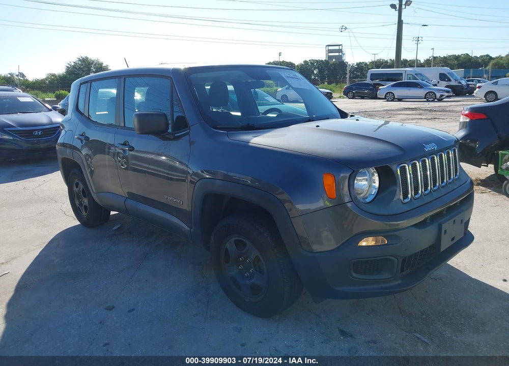 2016 JEEP RENEGADE SPORT VIN: ZACCJBAT6GPE39254
