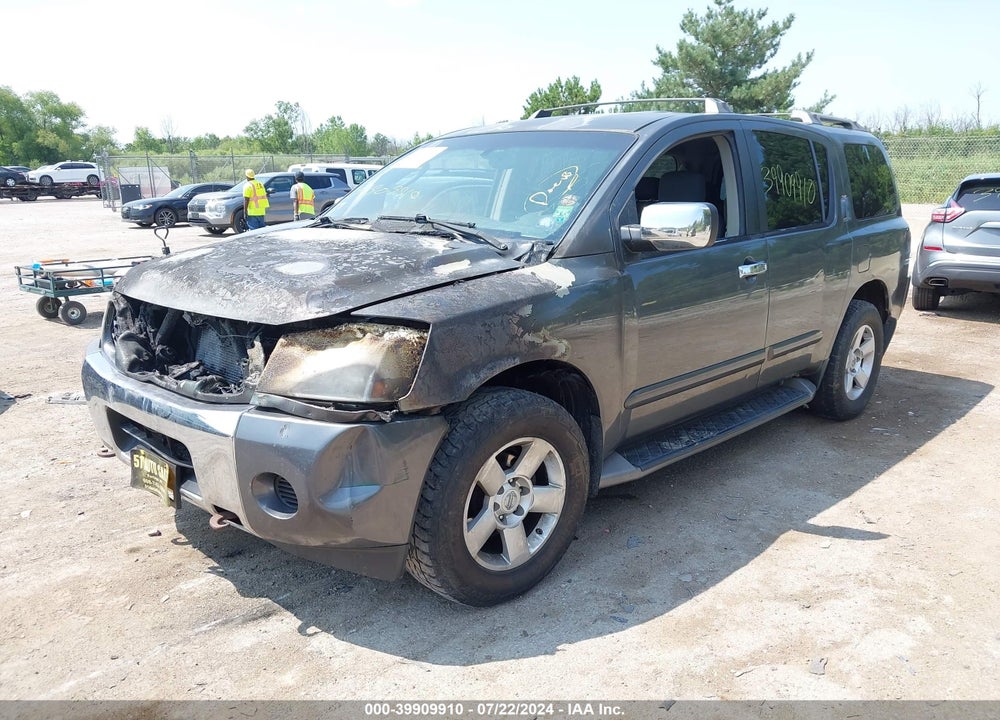 2004 NISSAN PATHFINDER ARMADA SE VIN: 5N1AA08B34N743005