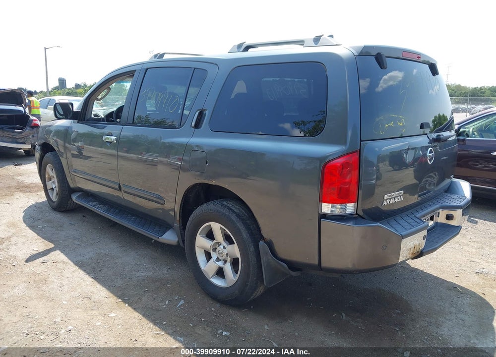 2004 NISSAN PATHFINDER ARMADA SE VIN: 5N1AA08B34N743005
