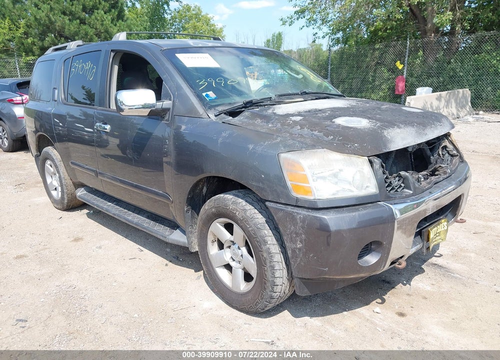 2004 NISSAN PATHFINDER ARMADA SE VIN: 5N1AA08B34N743005