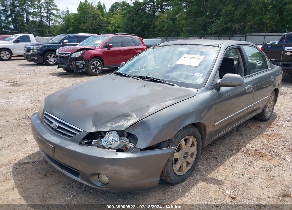 2003 KIA SPECTRA LS VIN: KNAFB121535214146