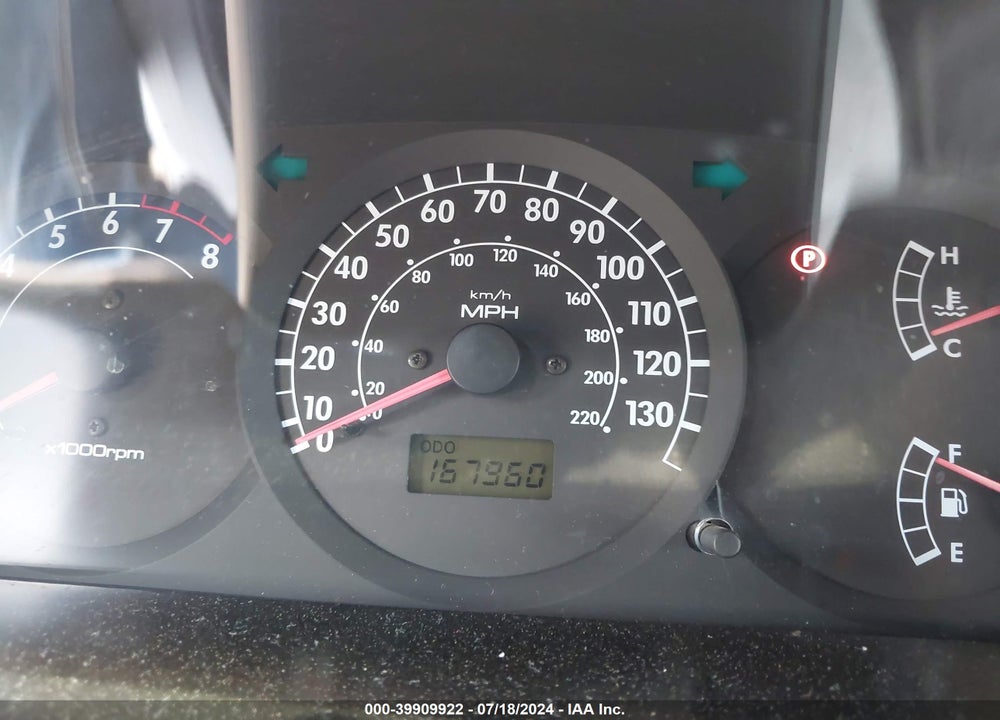 2003 KIA SPECTRA LS VIN: KNAFB121535214146