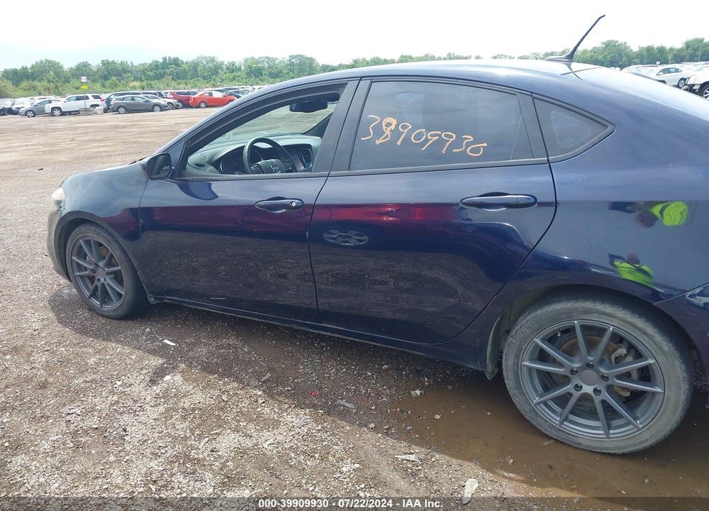 2014 DODGE DART SXT VIN: 1C3CDFBB1ED791033