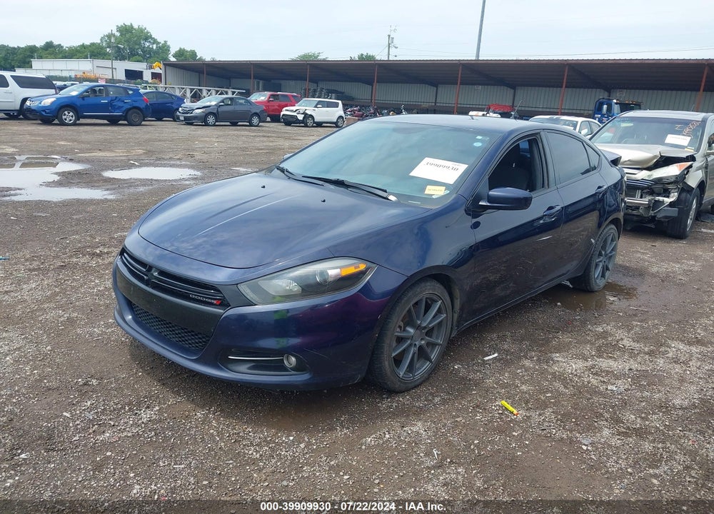 2014 DODGE DART SXT VIN: 1C3CDFBB1ED791033