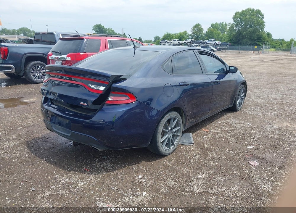 2014 DODGE DART SXT VIN: 1C3CDFBB1ED791033