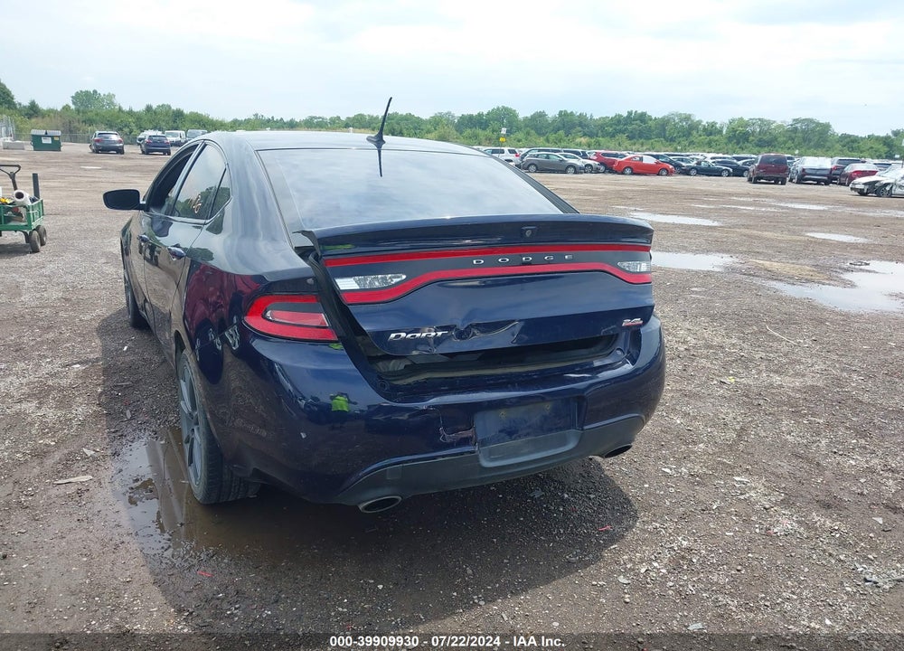 2014 DODGE DART SXT VIN: 1C3CDFBB1ED791033