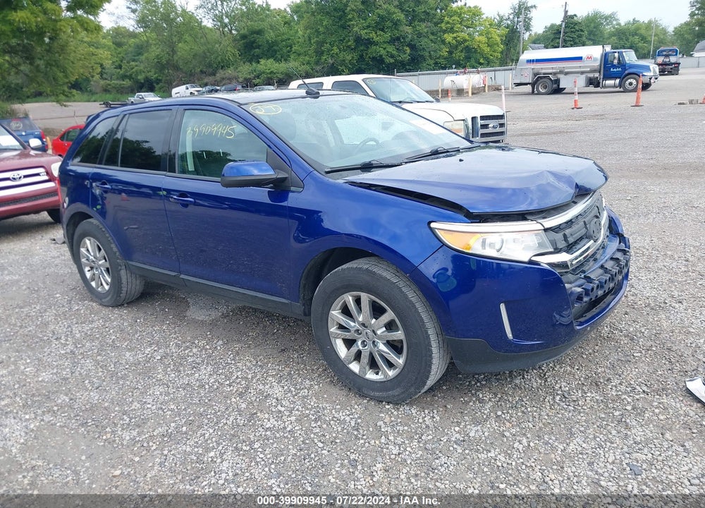 2013 FORD EDGE SEL VIN: 2FMDK4JC1DBA82607